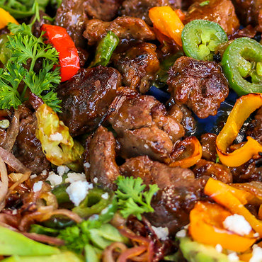 Peppercorn Steak Chopped Salad