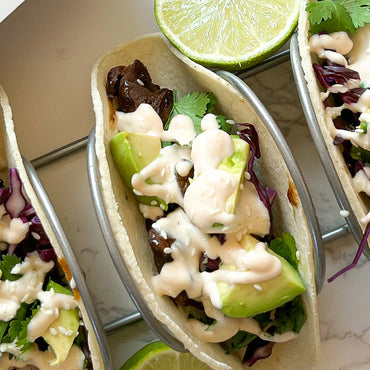 Mongolian Beef Tacos